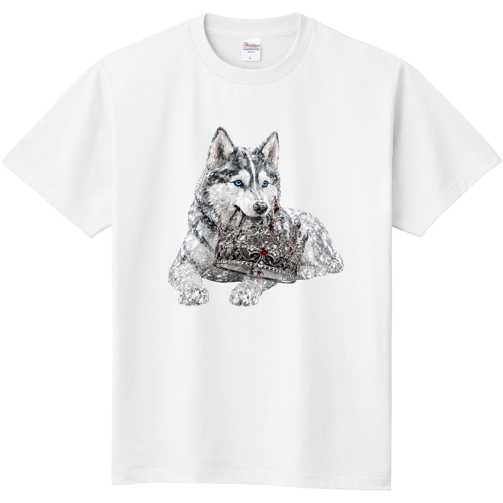HUSKY CRYSTAL LEGEND ― 氷晶の伝説 ― 意味・由来: 雪原を駆けるハスキーの美しさと神秘性を、透明なクリスタルで表現。 青く輝く瞳は、冷たい氷ではなく、自由・知性・冒険心を宿すブルーダイヤモンド。 コンセプト: 銀世界から生まれた、永遠に輝く氷の伝説。