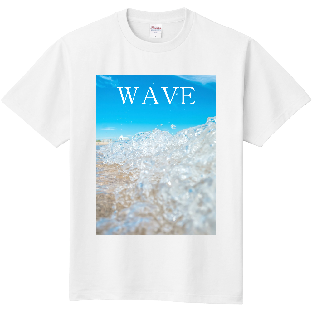 波Tシャツ