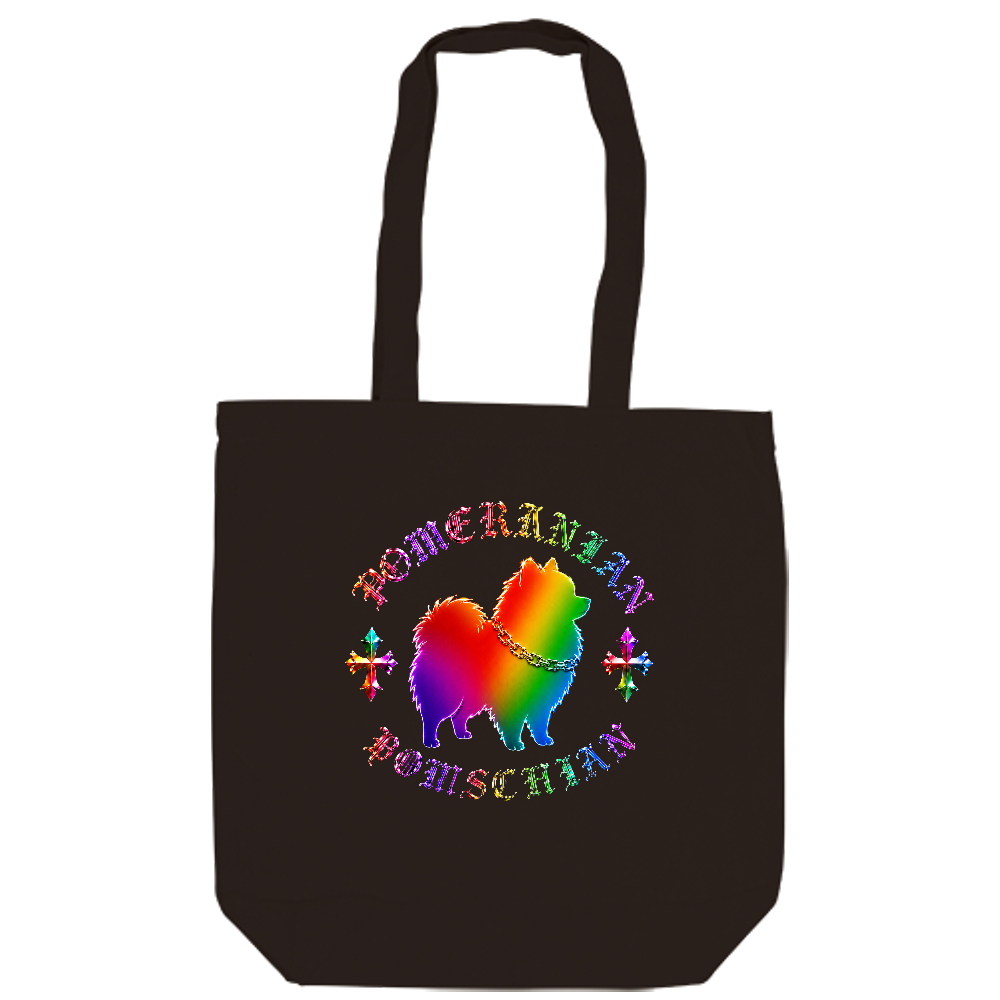 POMERANIAN Rainbow Chrome Tote（ポメラニアン）