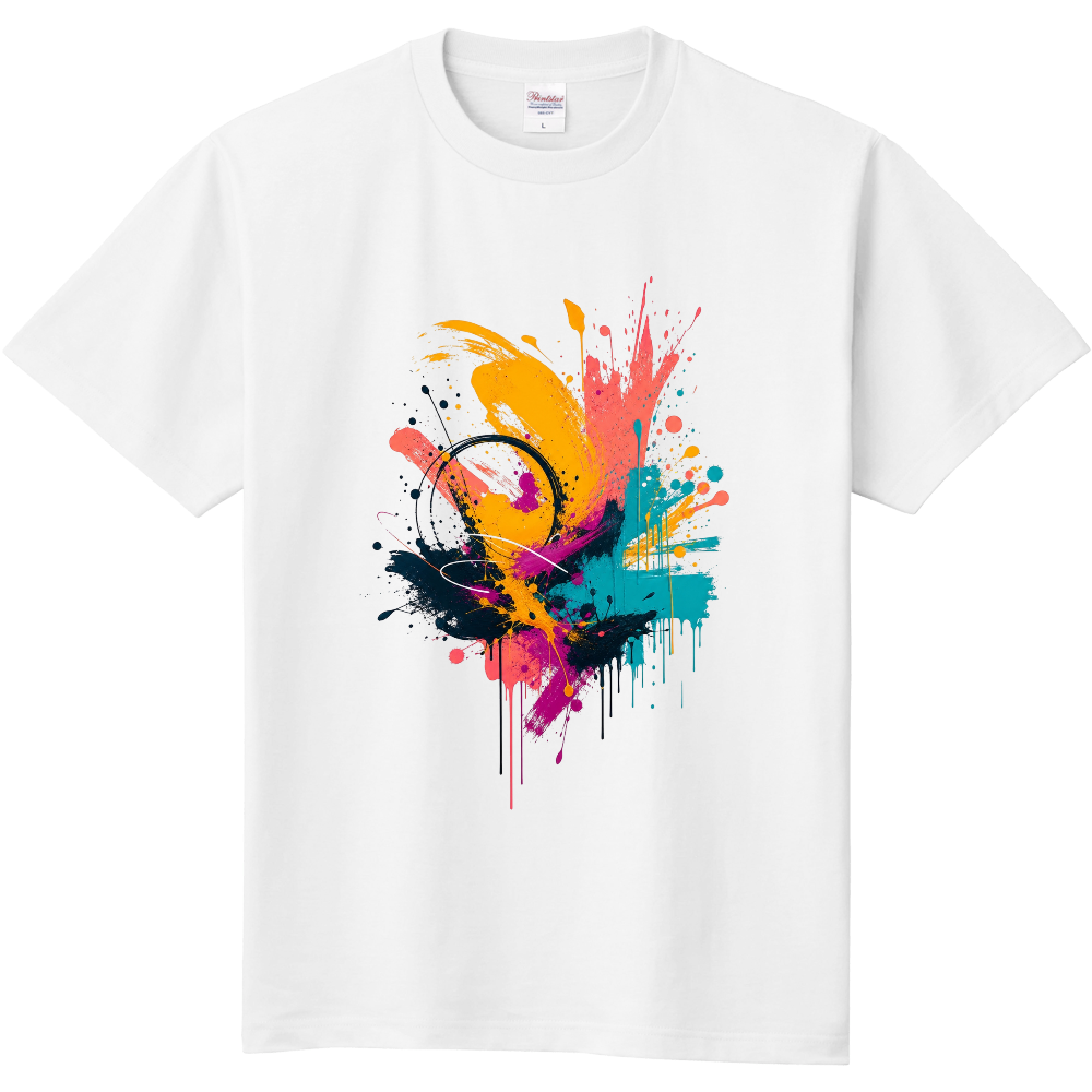 Splash Pulse｜アートグラフィックTシャツ