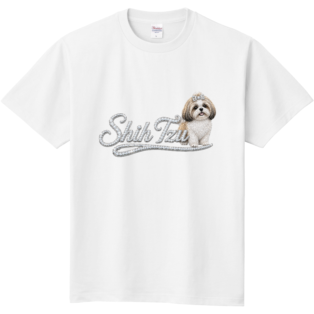 LUXURY CRYSTAL FRONT TEE – シーズー