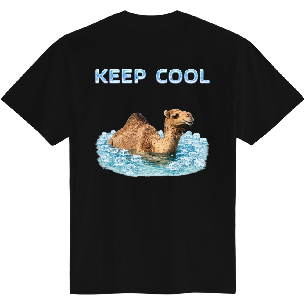 クールＴシャツ＜納涼ラクダ・背面＞