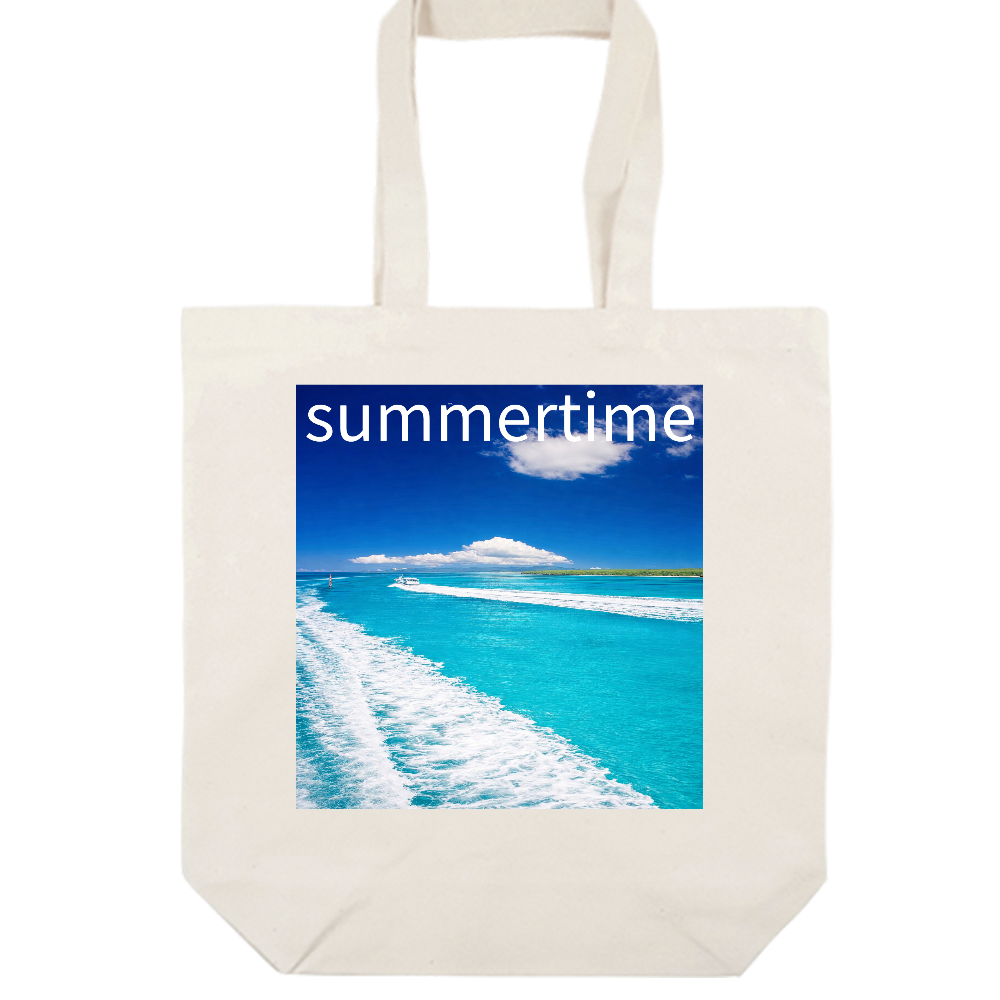 夏時間海トートバッグ