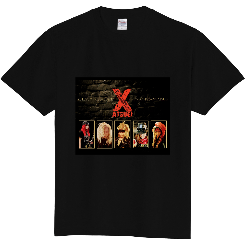 X-ATSUGIアー写Tシャツ(カラー)