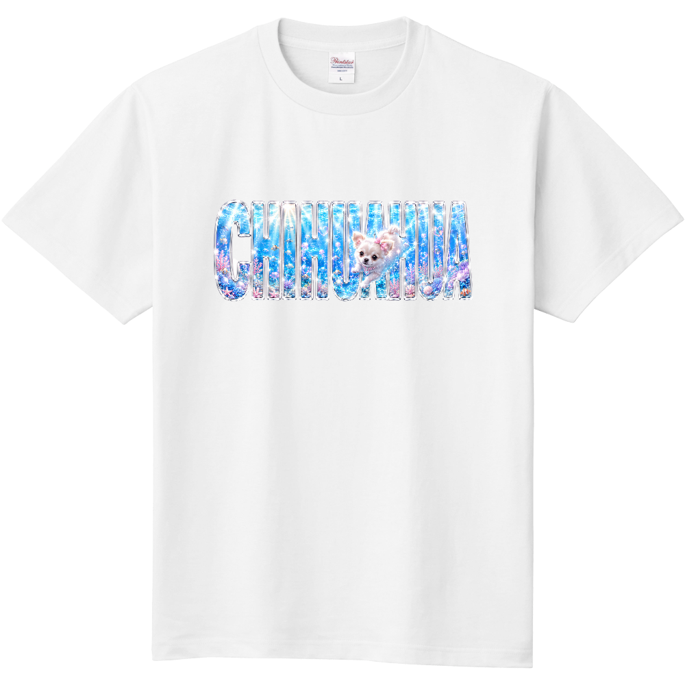 Ocean Crystal Fantasy Front Print Tee – CHIHUAHUA（チワワ）