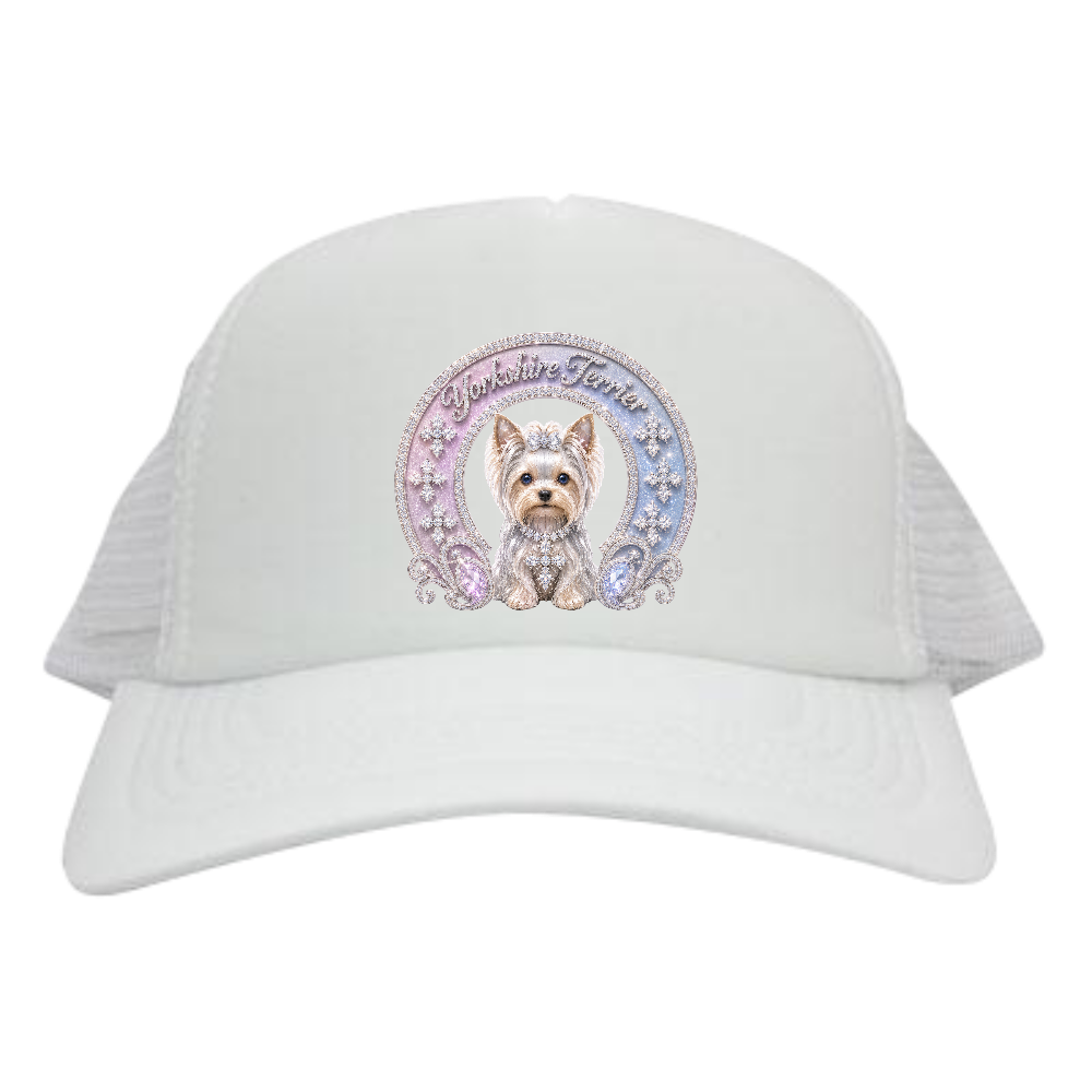 Crystal Prestige Emblem Mesh Cap – ヨークシャーテリア