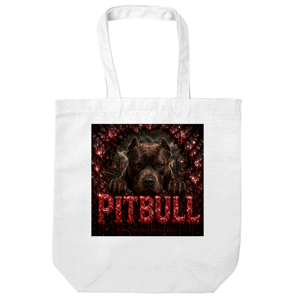 THE WATCHER IN THE WALL CANVAS TOTE – PITBULL（ピットブル）