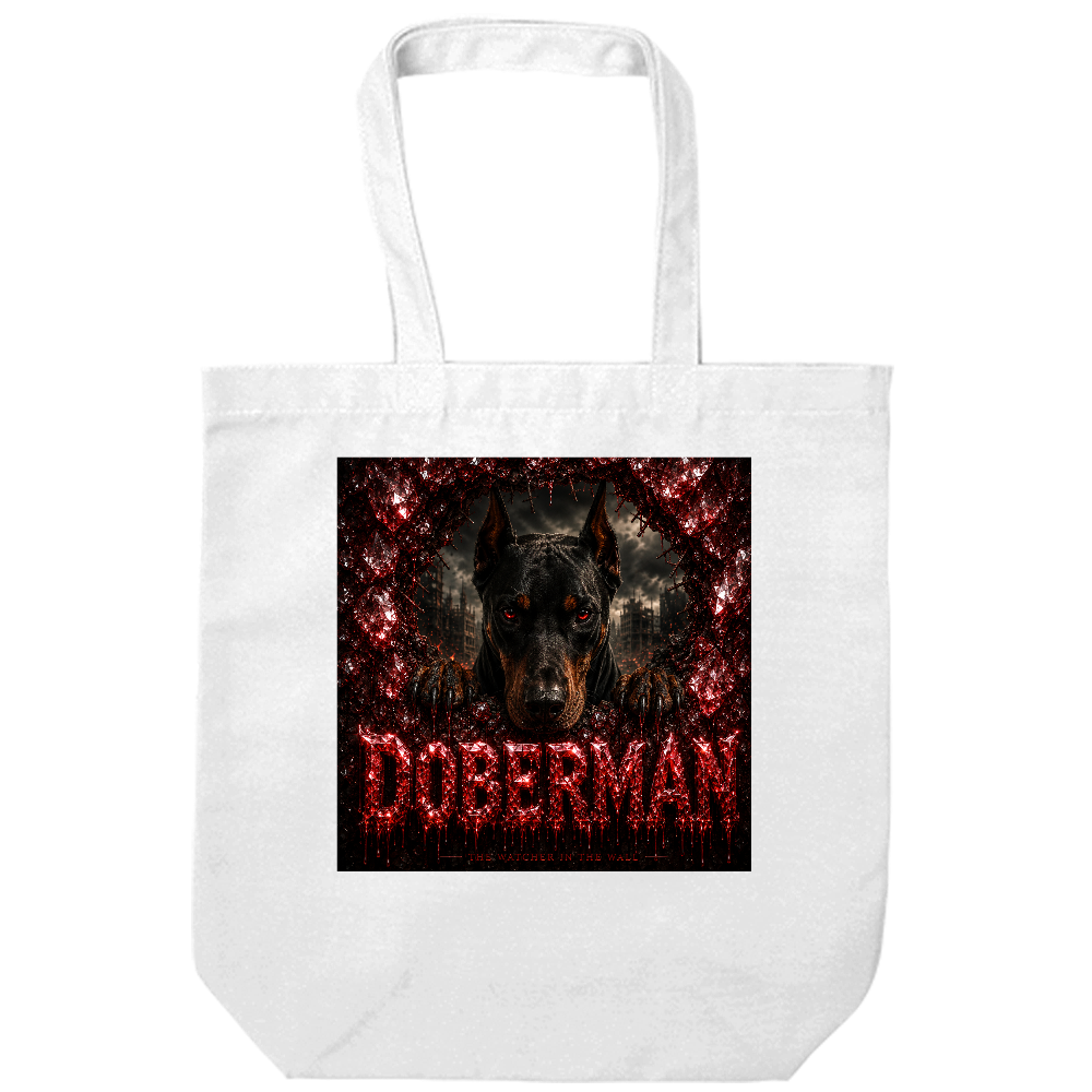 THE WATCHER IN THE WALL CANVAS TOTE – DOBERMAN(ドーベルマン)