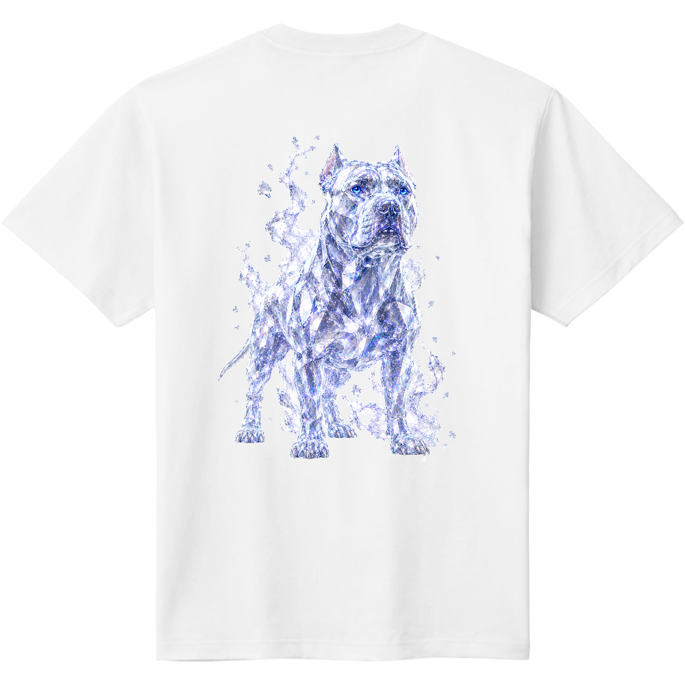 CRYSTAL SMOKE LEGACY – BACK BIG PRINT TEE – ピットブル