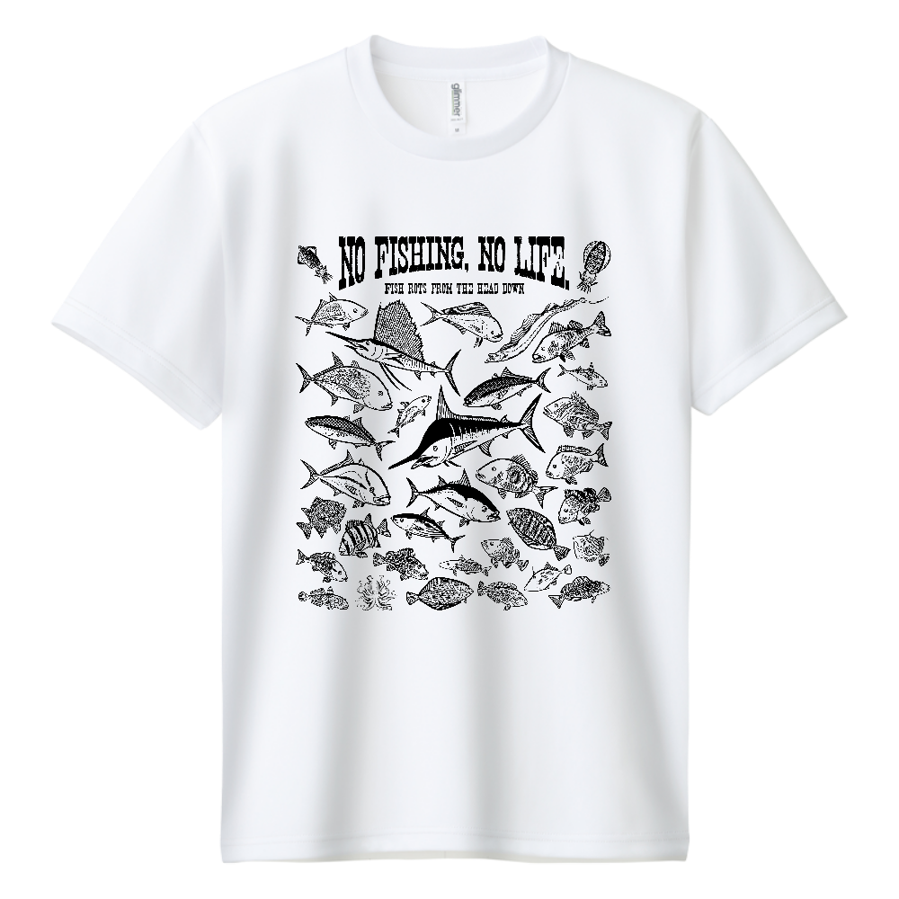 Saltwater fish_3K (ドライTシャツ)