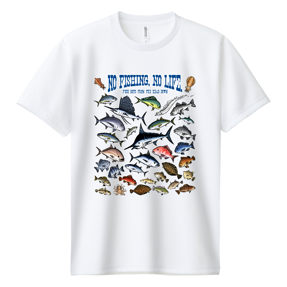 Saltwater fish_3C (ドライTシャツ)