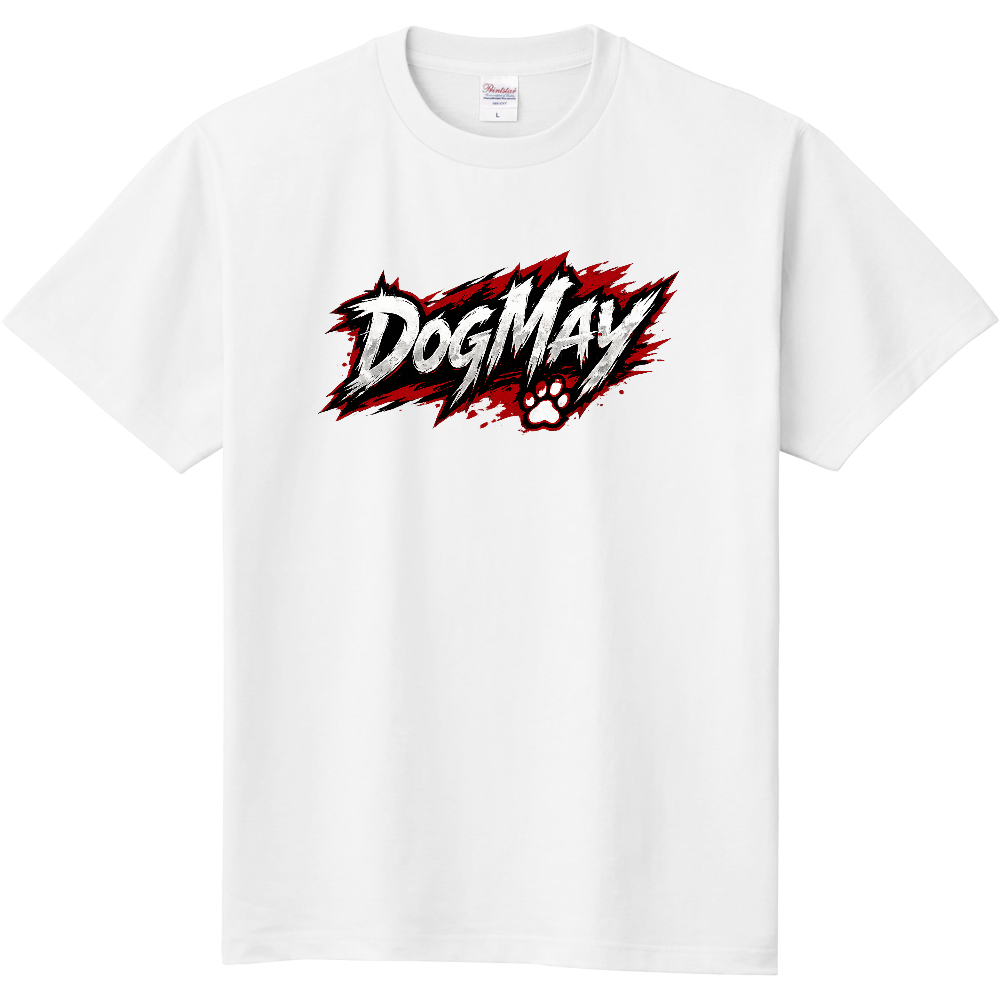 DogMay「Silent Guardian」チャウチャウ バックプリントTシャツ