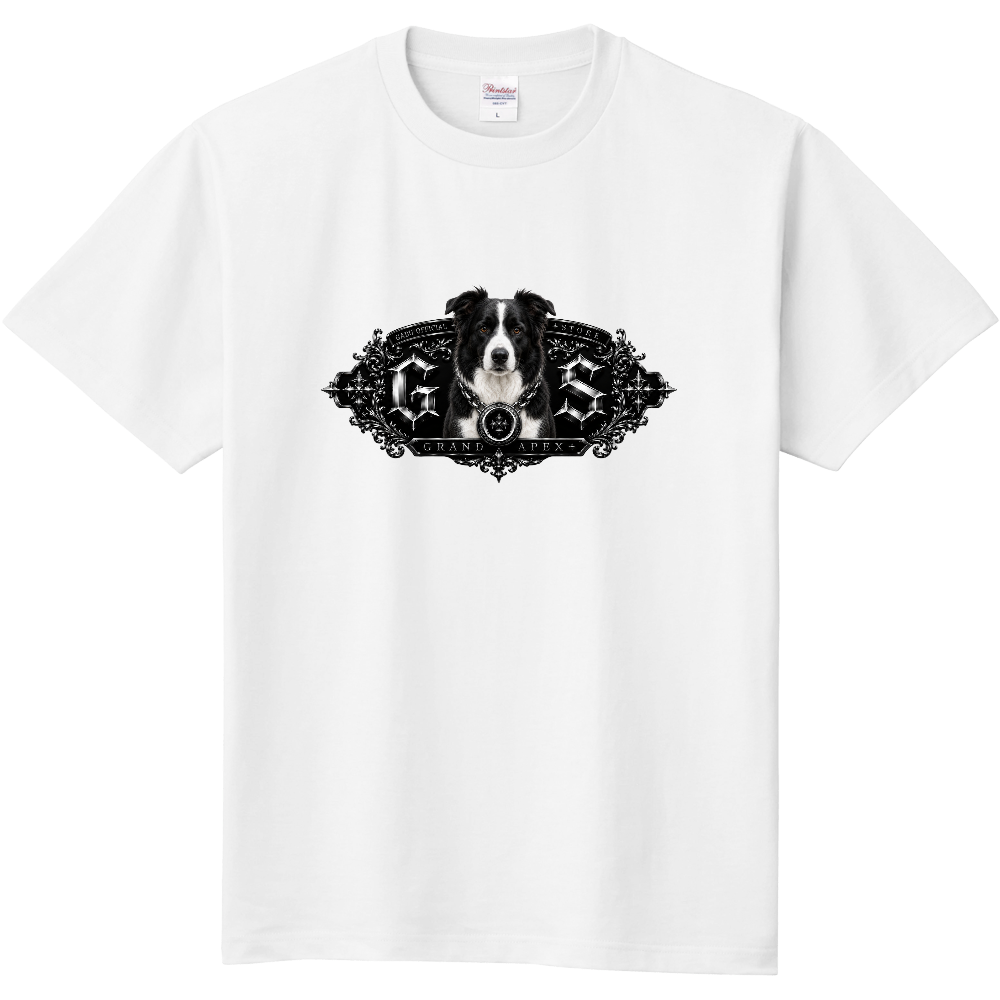 GABU OFFICIAL STORE – GRAND APEX OFFICIAL LOGO TEE – BORDER COLLIE EDITION – ボーダーコリー
