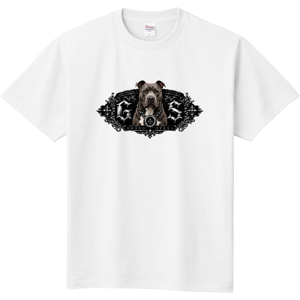 GABU OFFICIAL STORE – GRAND APEX OFFICIAL LOGO TEE – PIT BULL EDITION – ピットブル