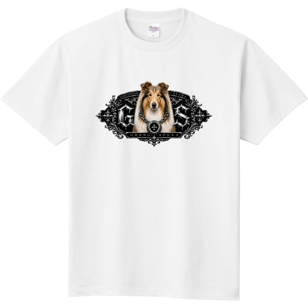 GABU OFFICIAL STORE – GRAND APEX OFFICIAL LOGO TEE – ROUGH COLLIE EDITION – ラフコリー