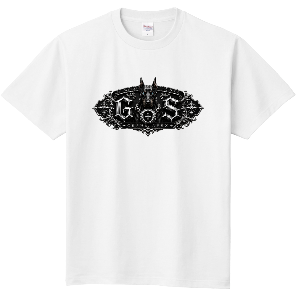 GABU OFFICIAL STORE – GRAND APEX OFFICIAL LOGO FRONT & BACK PRINT T-SHIRT　前後公式ロゴプリントTシャツ