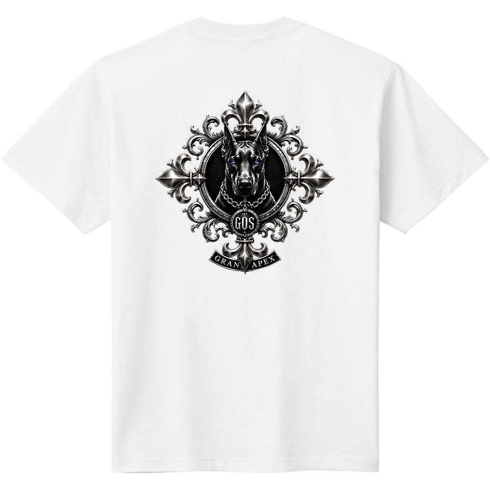 ロイヤルフルールエンブレム GABU OFFICIAL STORE – GRAND APEX ROYAL FLEUR CREST T-SHIRT （ロイヤルフルールクレストTシャツ）