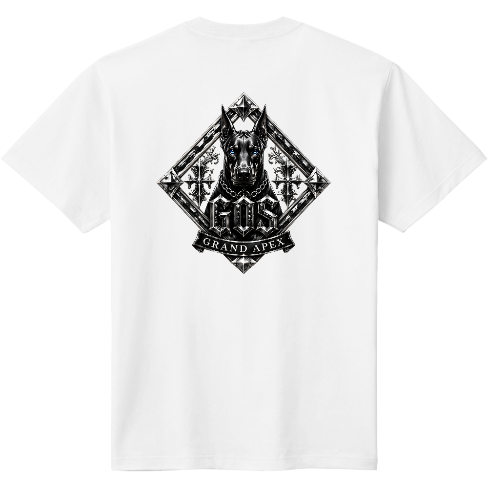 ブラックダイヤエンブレム（ダイヤ型） GABU OFFICIAL STORE – GRAND APEX DIAMOND CREST T-SHIRT （ダイヤモンドクレストTシャツ）
