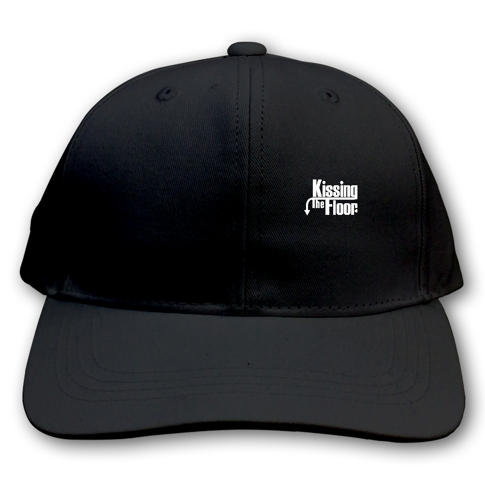 Kissing The Floor White Logo Cap
