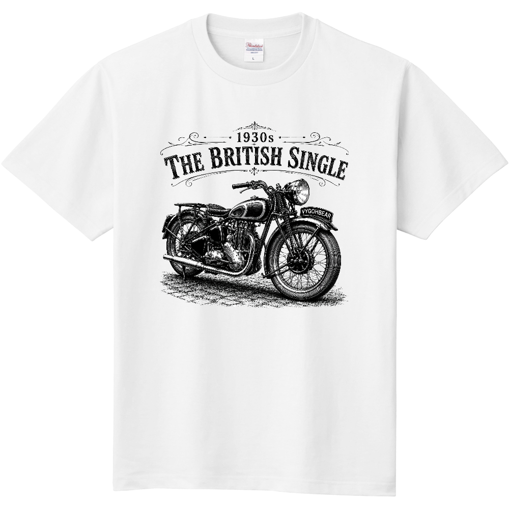 THE BRITISH SINGLE｜1930sヴィンテージ英国バイクTシャツ