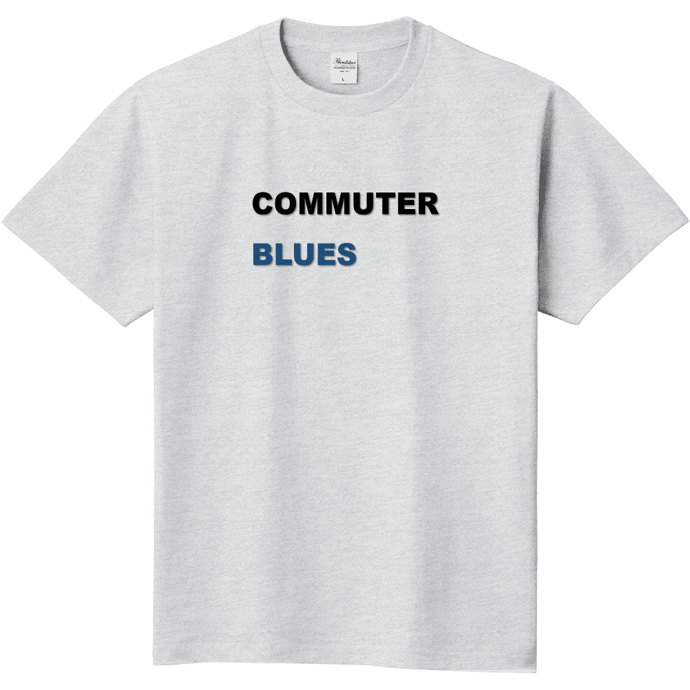 COMMUTER BLUES(コミューター・ブルース)定番Tシャツ No.2