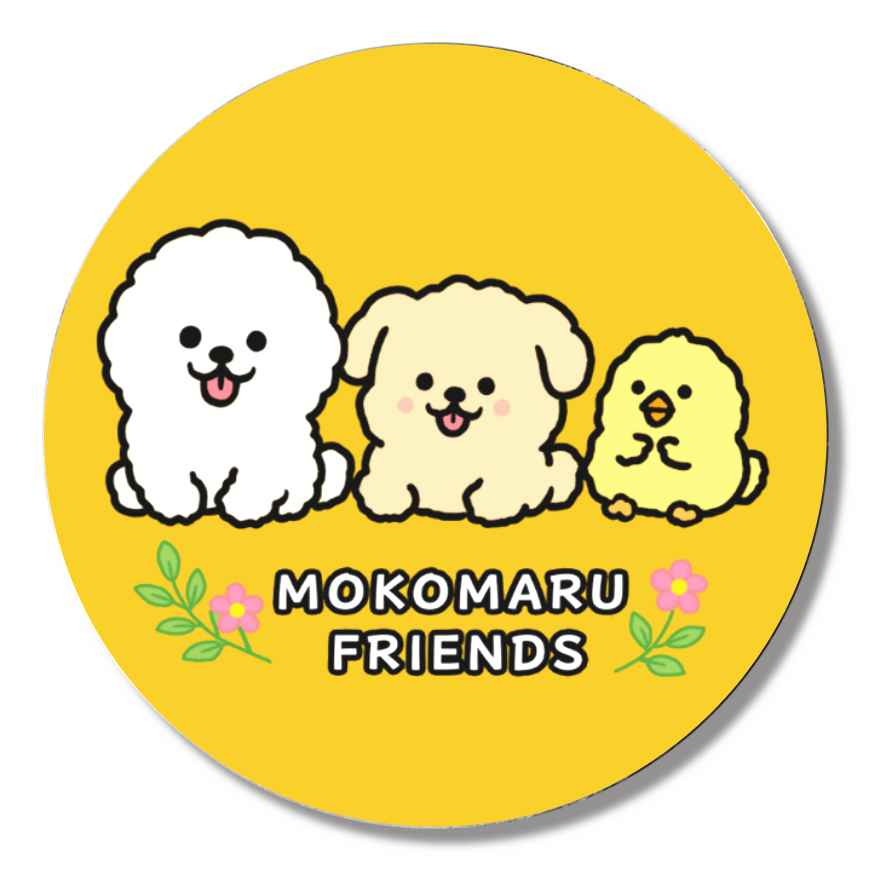 【モコまるフレンズ】バッジ♪