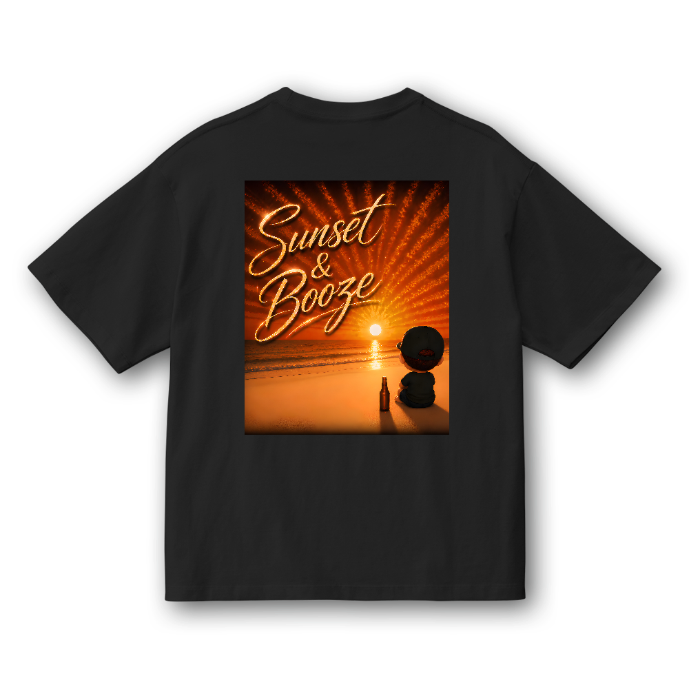 Sunset &Booze (黒)