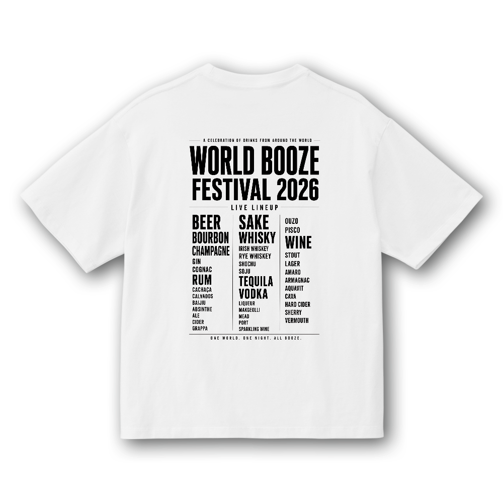 WORLD BOOZE FESTIVAL 2026 (WHITE EDITION)