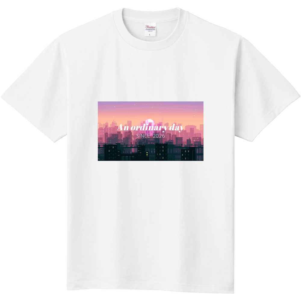 プリントTシャツ〜An ordinary day〜