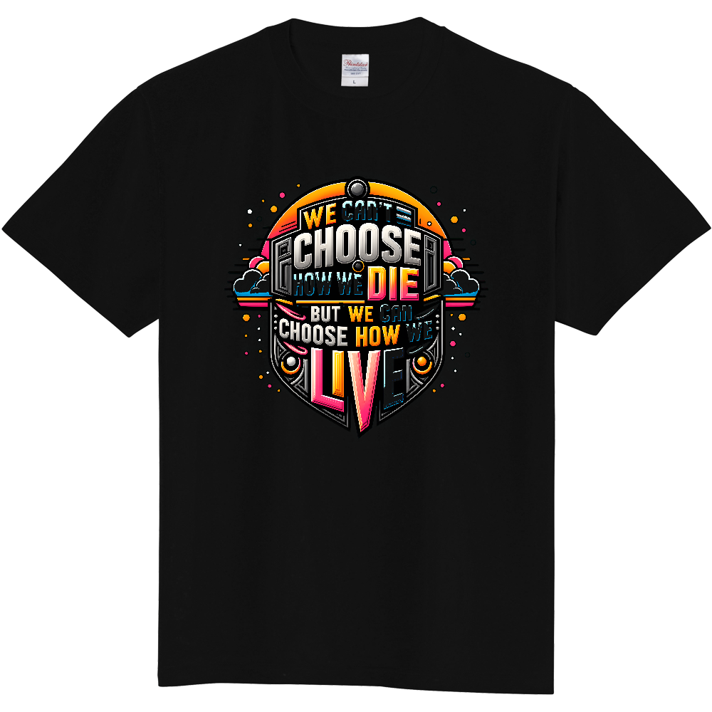 ハウウィーリブ ネオンシールドグラフィティ 3DロゴロックストリートTシャツ