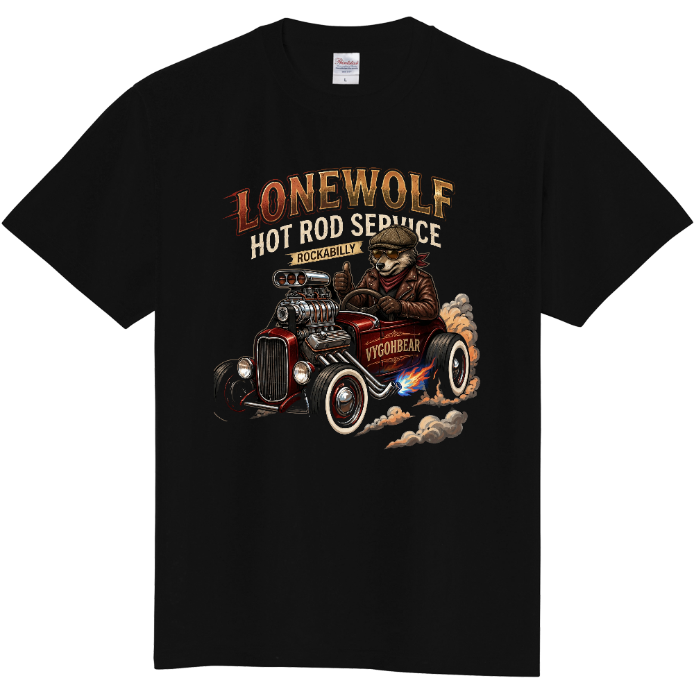 LONEWOLF HOT ROD｜ロカビリー・ホットロッドTシャツ