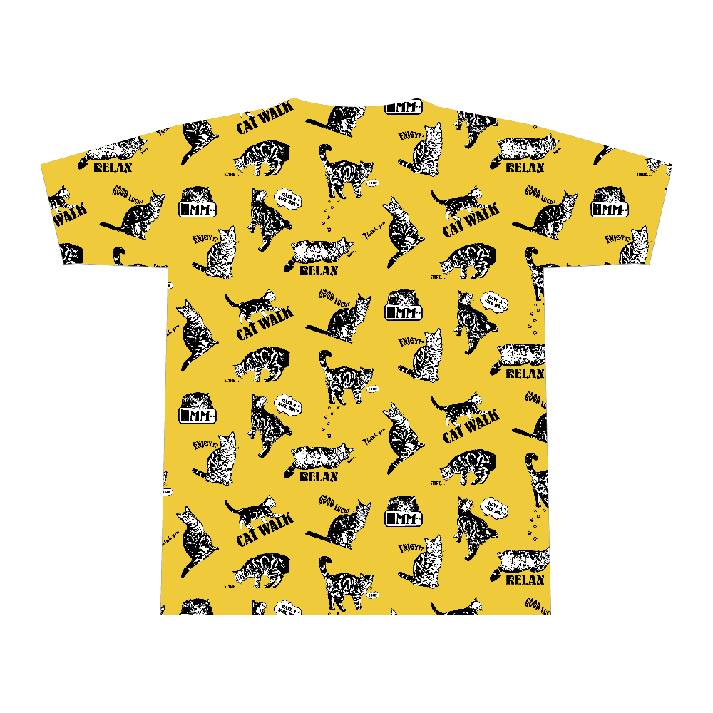 CAT_KD-L (全面プリントTシャツ)
