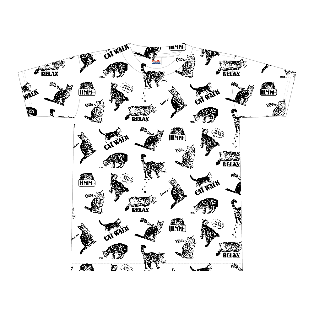 CAT_KW-L (全面プリントTシャツ)