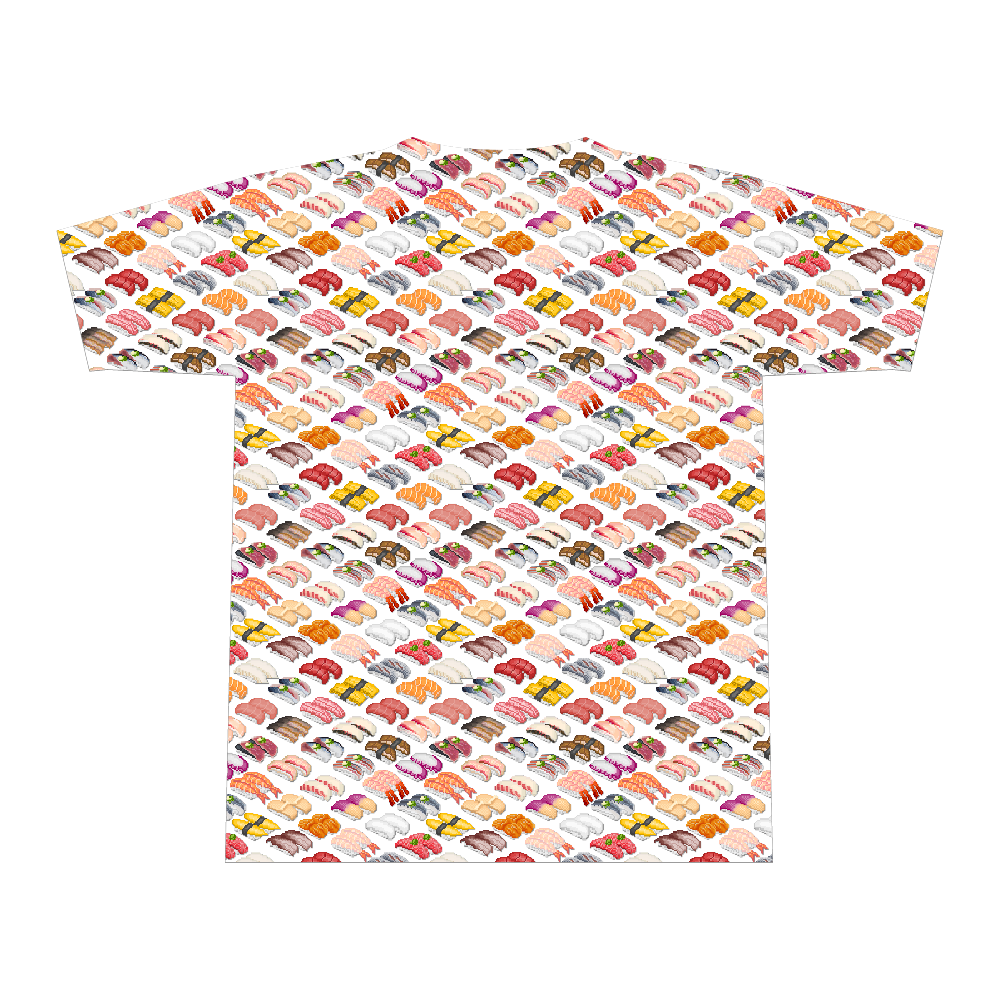 SUSHI_CW-L (全面プリントTシャツ)