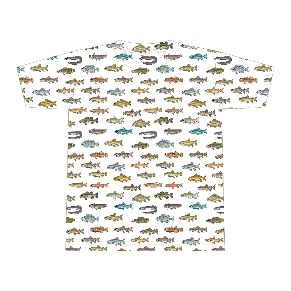TANSUIGYO_DOT-L (全面プリントTシャツ)