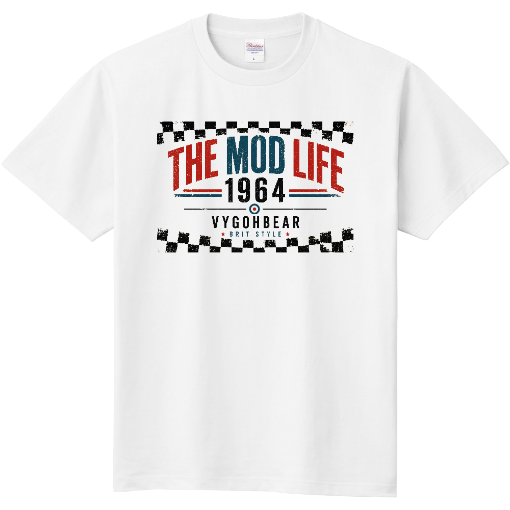 THE MOD LIFE 1964｜チェッカーモッズTシャツ