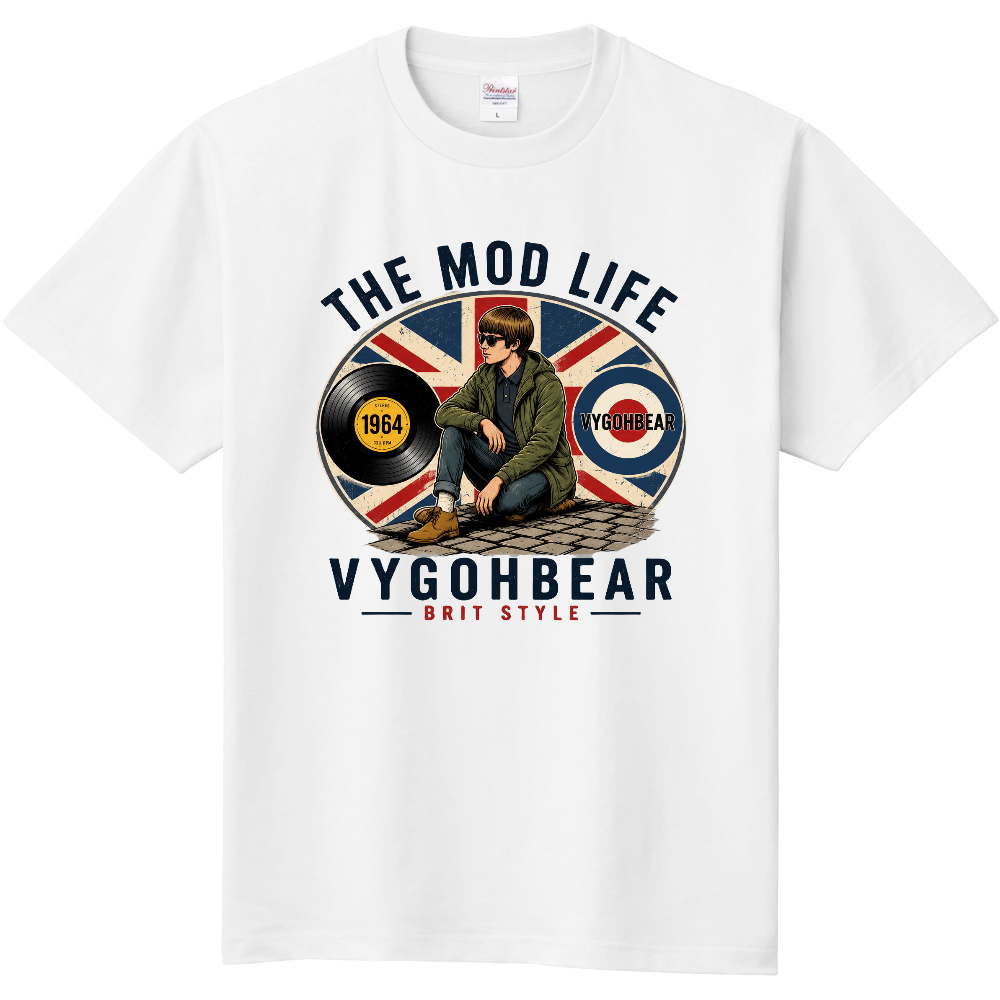 THE MOD LIFE 1964｜英国モッズ＆レコードTシャツ