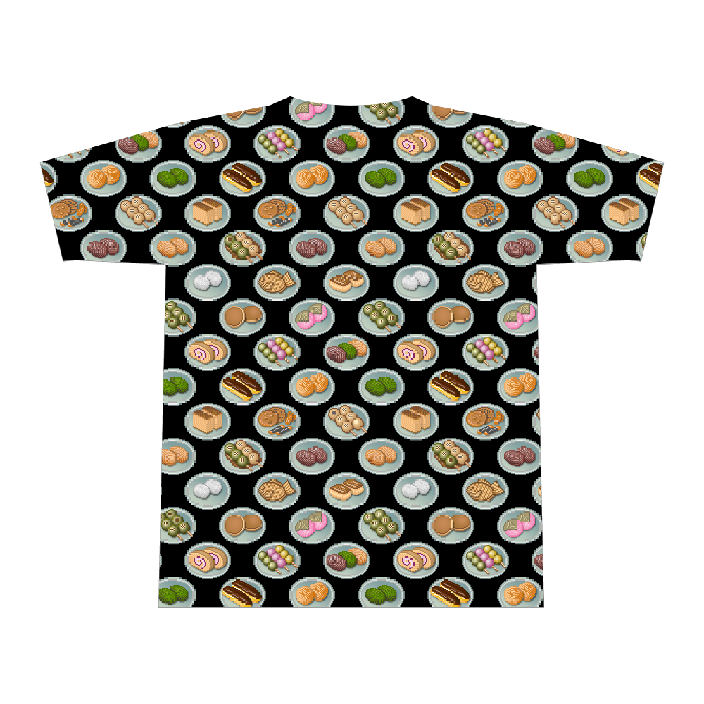WAGASHI_CK-L (全面プリントTシャツ)