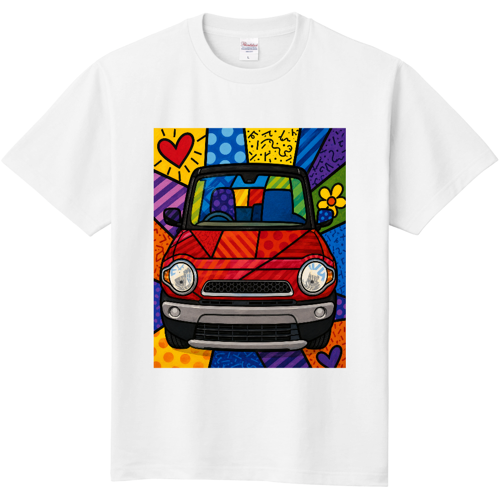 Colorful Pop Art Car - Red Edition(カラフル ポップアート カー レッドエディション)