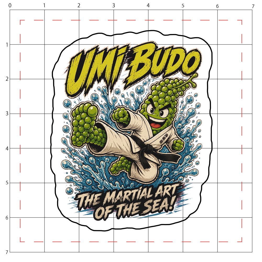 Umi Budo ステッカー