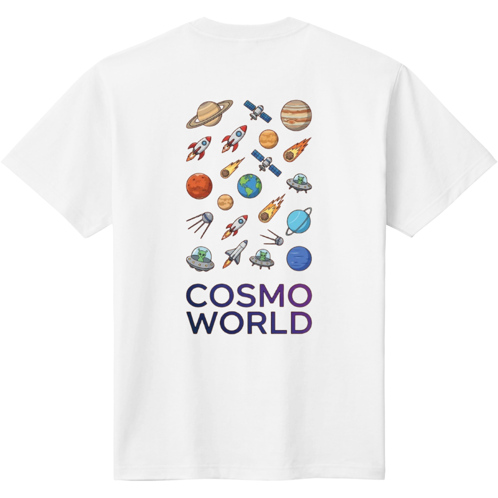 COSMO WORLD バックプリント