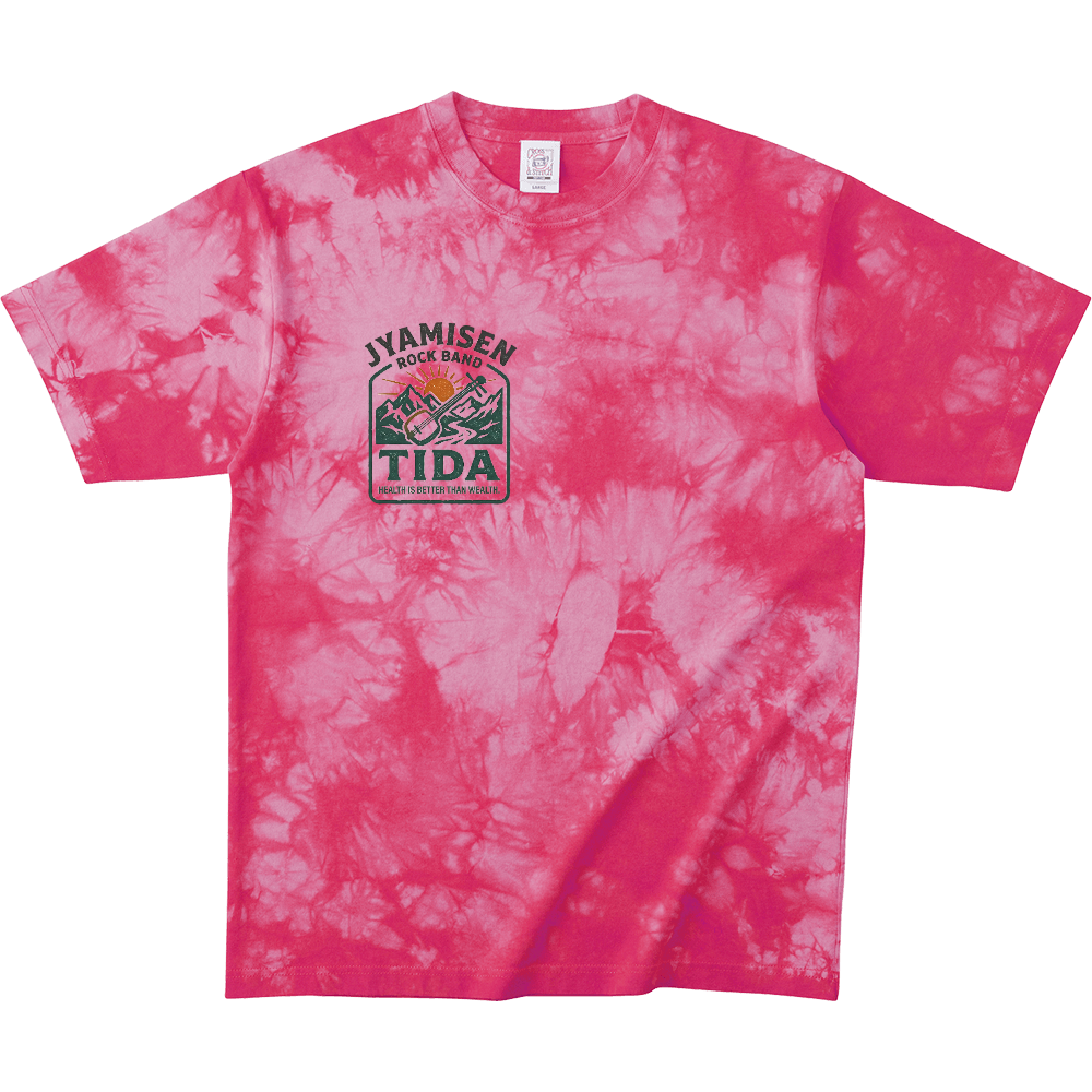 蛇三線ロックバンド ティダ ダイダイTシャツ
