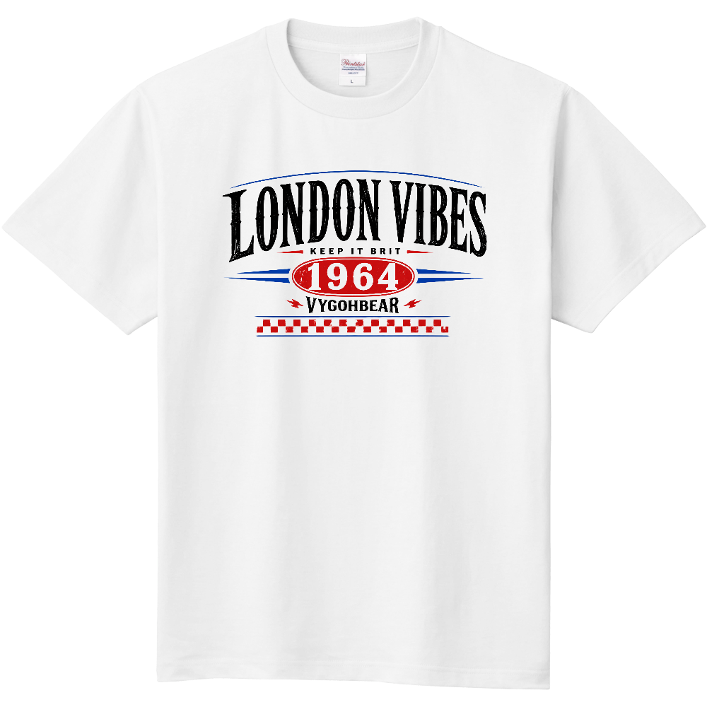 LONDON VIBES 1964｜英国モッズロゴTシャツ