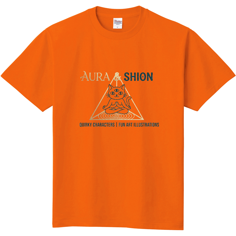 AURA & SHION ロゴT