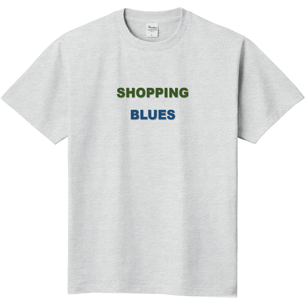 SHOPPING BLUES （ショッピング・ブルース）定番Tシャツ
