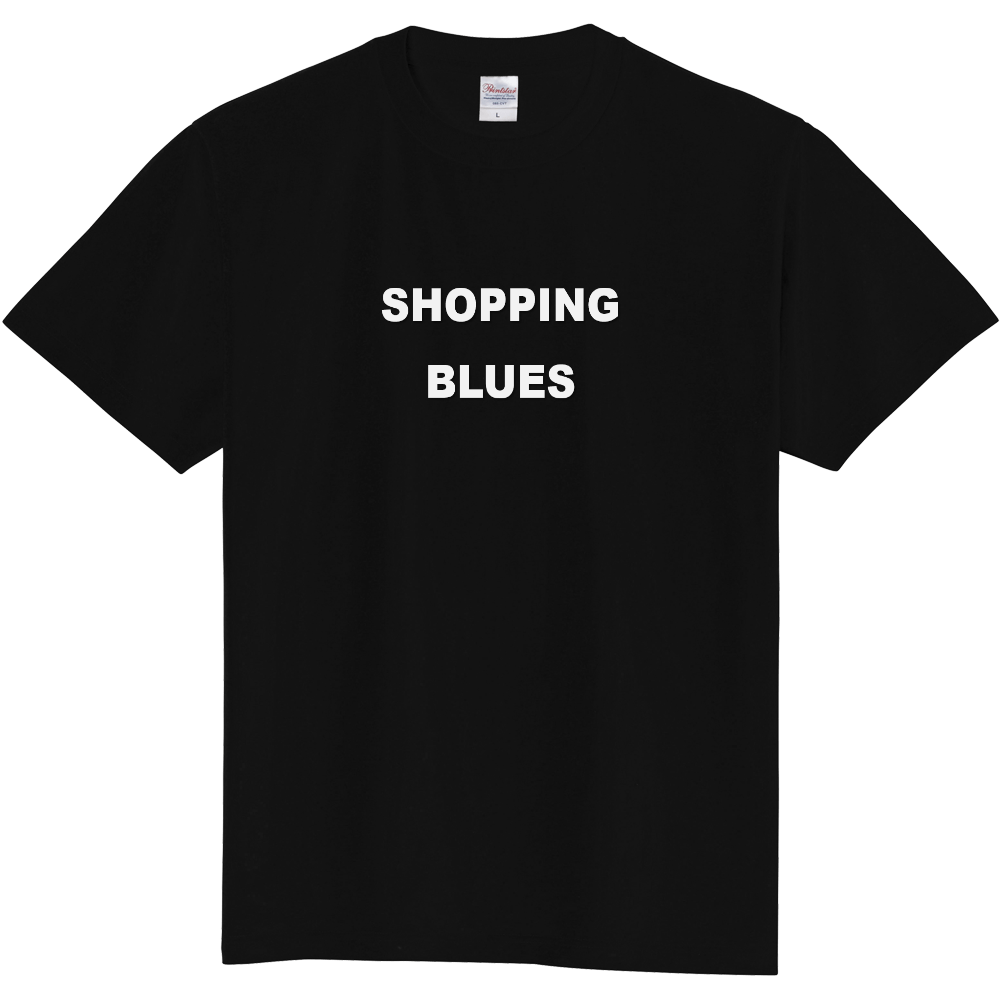 SHOPPING BLUES (ショッピング・ブルース)定番Tシャツ No.2