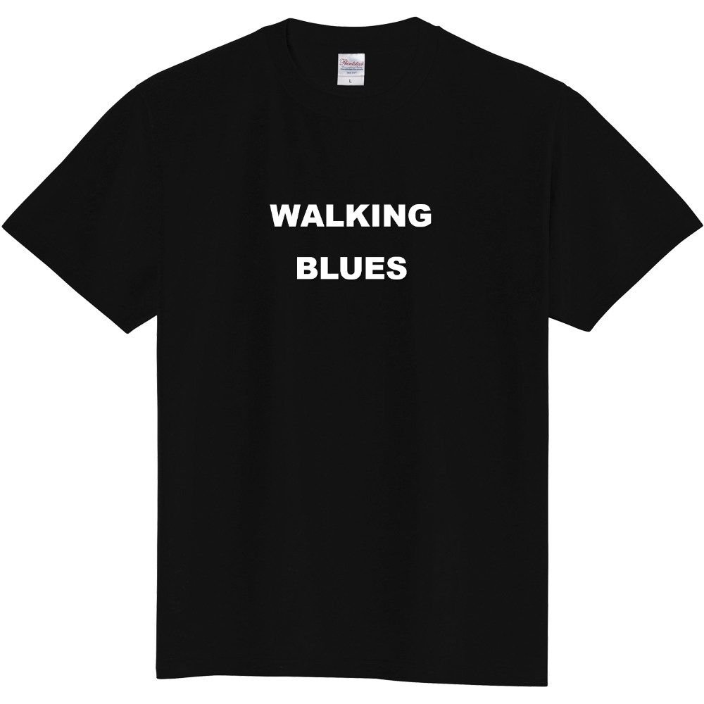 WALKING BLUES （ウォーキング・ブルース）　定番Tシャツ   　No.2