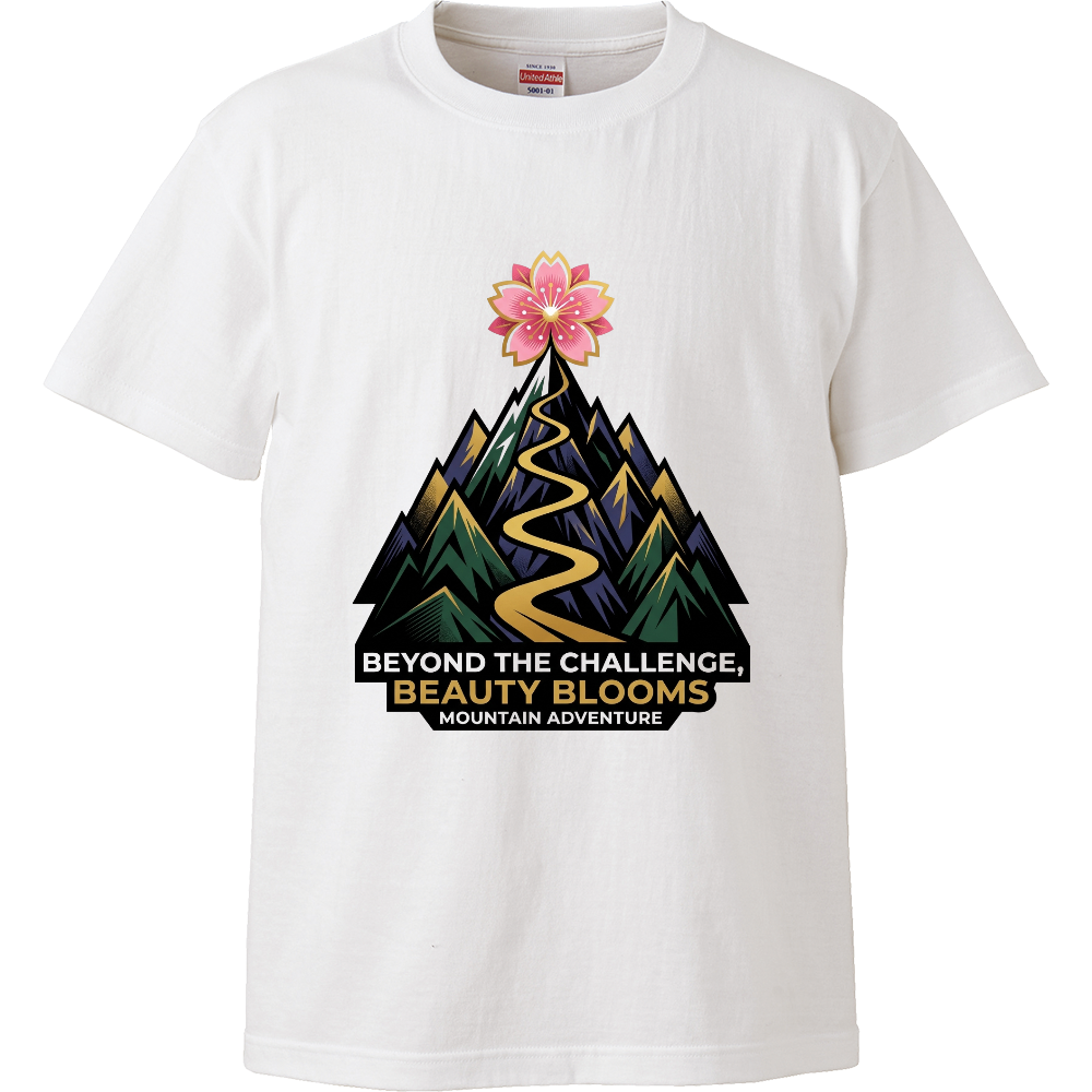 [Tシャツ] The Finest Flowers Bloom on the Mountain