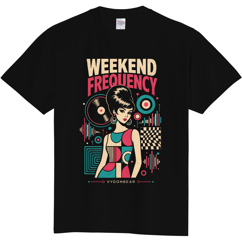 WEEKEND FREQUENCY｜60sモッズ＆レコードTシャツ
