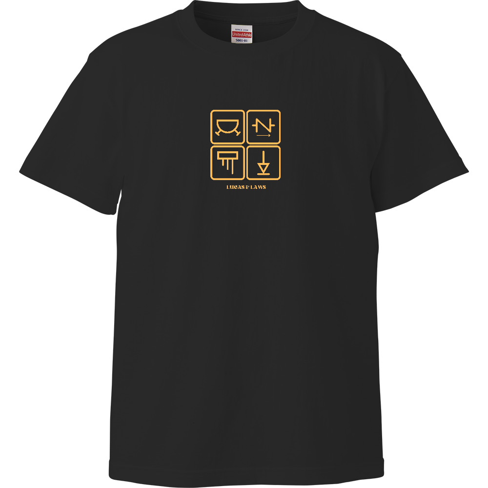 【水系図記号】職人Tシャツ